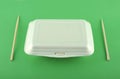 White lunch box