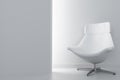 White luxury armchair Royalty Free Stock Photo