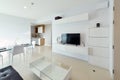 white luxury modern living interior and decoration, interior design