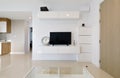 white luxury modern living interior and decoration, interior design