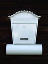 White mailbox Royalty Free Stock Photo