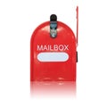 White mailbox Royalty Free Stock Photo