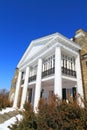 White Mansion Facade Royalty Free Stock Photo