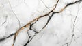 White marble background with a cracked effect. Royalty Free Stock Photo