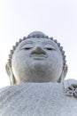 White marble buddha Royalty Free Stock Photo