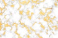 White Marble with golden texture, Luxury Wallpaper Patterns and Backdrop Surface Effect. Royalty Free Stock Photo