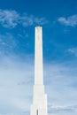 White marble obelisk masculine concept