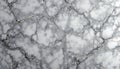 White Marble Surface With Gray Veins, Elegant Natural Stone Texture. Royalty Free Stock Photo