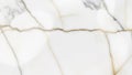 White marble surface with light gray and gold veining creates an elegant and Royalty Free Stock Photo