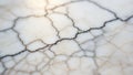 White marble surface with prominent black veining, forming an intricate web-li Royalty Free Stock Photo