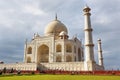 White marble Taj Mahal in India, Agra, Uttar Pradesh Royalty Free Stock Photo