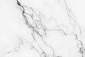 White marble texture with natural pattern for background Royalty Free Stock Photo