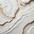 White marble texture background pattern, AI illustration Royalty Free Stock Photo