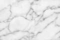 White marble texture with natural pattern for background.