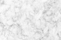 White marble texture with subtle grey veins Royalty Free Stock Photo