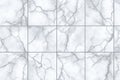 White marble texture tiles with seamless pattern Ai photo Royalty Free Stock Photo