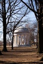 Marble World War monument on the Mall in Washington D.C.