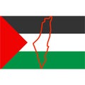 Free Palestine, flags, writings, illustrations