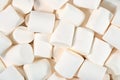 White marshmallow background Royalty Free Stock Photo