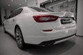 White Maserati Quattroporte