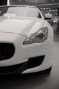 White Maserati Quattroporte