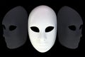 White mask Royalty Free Stock Photo
