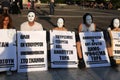 White-Masked Protesting in Athens