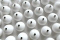 White Matte Shatterproof Large Christmas Ball Ornament Mock-Up - Multiple Balls Grid. 3D Illustration