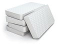 White mattress on white