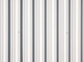 White metal mobile security fence, industrial construction site temporary movable corrugated wall structure simple abstract Royalty Free Stock Photo