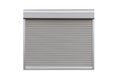 White metal roller door shutter Royalty Free Stock Photo