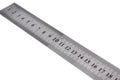 White metal ruler