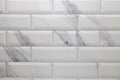 White metro ceramic tile background Royalty Free Stock Photo