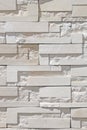 White Modern Brick Wall Royalty Free Stock Photo