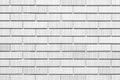 White modern brick wall Royalty Free Stock Photo