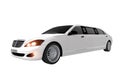 White Modern Limousine