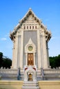 Thai modern style temple Royalty Free Stock Photo