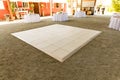 White Modular Wedding Dance Floor