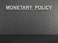 white monetary policy Royalty Free Stock Photo