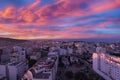 White moroccan town -Tangier, Morocco.North Africa