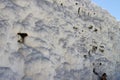 White Mountain in Pamukale Turkey Royalty Free Stock Photo