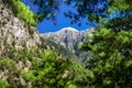 White mountains on Crete island