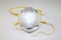 White N95 Respirator 3M 8110S Royalty Free Stock Photo