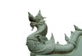 White Naga Stucco Royalty Free Stock Photo