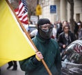 White Nationalist and Anti-Facist Groups Brawl In Downtown Berkeley California