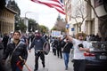 White Nationalist and Anti-Facist Groups Brawl In Downtown Berkeley California