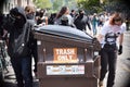 White Nationalist and Anti-Facist Groups Brawl In Downtown Berkeley California