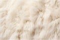 White natural wool texture background. Generative AI