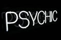 White Neon Psychic Sign 1