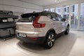 white new Volvo XC40 Recharge Electric Car, SUV crossover Swedish company Volvo Cars in showroom, EV in Europe, Innovation in Royalty Free Stock Photo